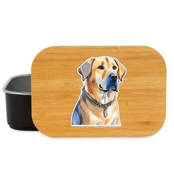 Labrador - Lunch Box - black - Front