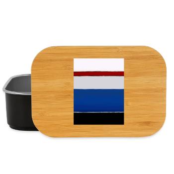 Le style Rothko en couleurs numériques - Boîte à goûter - noir - Devant