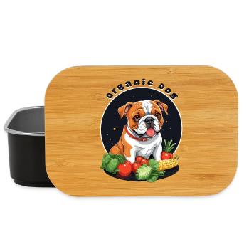 Organic Dog - Lunch Box - black - Front