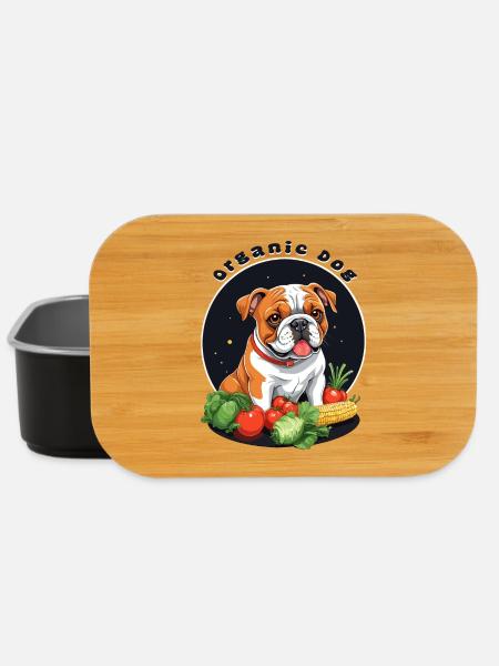 Chien Bio - Boîte à goûter - noir