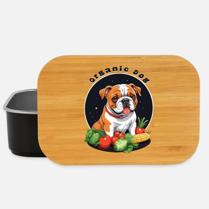 Chien Bio - Boîte à goûter - noir