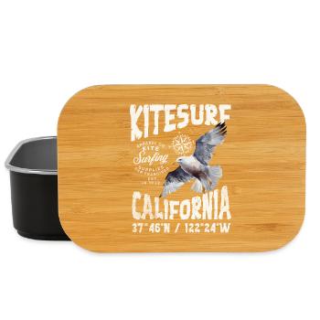 Kitesurfen in Kalifornien - Lunch Box - Schwarz - Vorne