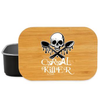 Skull Cereal Killer - Lunch Box - black - Front
