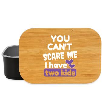 I have two kids - Lunch Box - black - Front