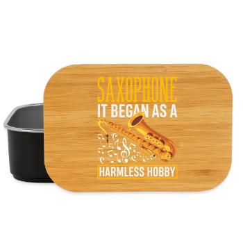 Saxofon - Lunch Box - Schwarz - Vorne