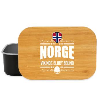 NORVÈGE - NORGE VIKINGS GLORY - Boîte à goûter - noir - Devant