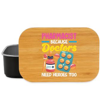 Apotheker Pharmazeutisch-technischer - Lunch Box - Schwarz - Vorne