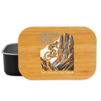 Sella MTB Towers Downhill Pura Adrenalina Art - Lunch Box - black - Front