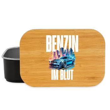Benzin im Blut Neon - Lunch Box - Schwarz - Vorne