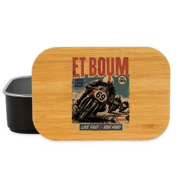 ET BOUM - Boîte à goûter - noir - Devant