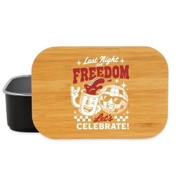 No Probllama JGA Lama Design - Lunch Box - Schwarz - Vorne