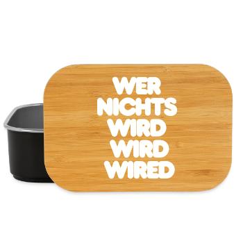 , WEISER SPRUCH, REALITY - Lunch Box - Schwarz - Vorne