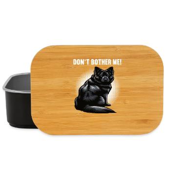 Don't Bother Me Black Shepherd Shepherd - Lunch Box - black - Front