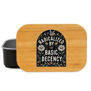 Flower Statement for Equality Fans - Lunch Box - black - Front