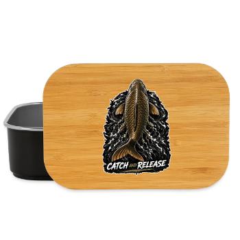 Catch And Release Carp Fishing - Lunch Box - black - Front