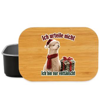 Ich urteile nicht, Ich bin nur enttäuscht - Lunch Box - Schwarz - Vorne