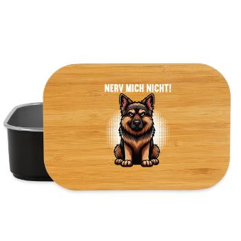 Nerv Mich Nicht Deutscher Schäferhund Schäferhunde - Lunch Box - Schwarz - Vorne