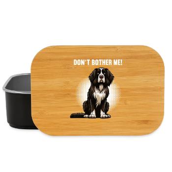 Don't Bother Me Münsterländer Münsterländerhalter - Lunch Box - black - Front