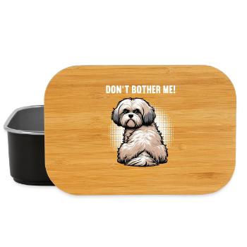 Don't Bother Me Havanese Havanese Owners - Lunch Box - black - Front