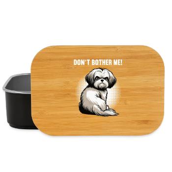Don't Bother Me Havaneser Havaneserbesitzer  - Lunch Box - Schwarz - Vorne