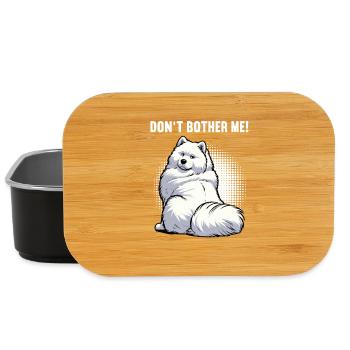 Don't Bother Me Samoyed Samoyed Owner - Lunch Box - black - Front
