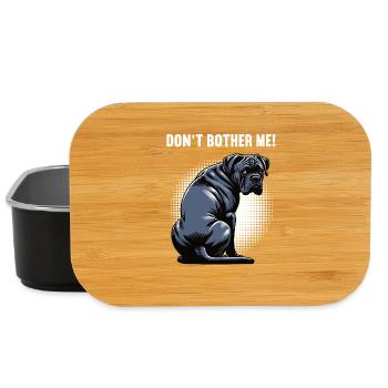 Don't Bother Me Cane Corso Cane Corsos Corsos Corso Holder - Lunch Box - black - Front