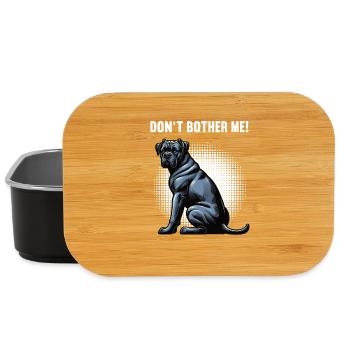 Don't Bother Me Cane Corso Cane Corsos Corsos Corso Holder - Lunch Box - black - Front
