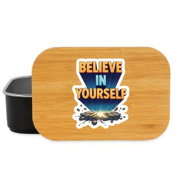 Believe In Yourself Power Burst - Lunch Box - black - Front