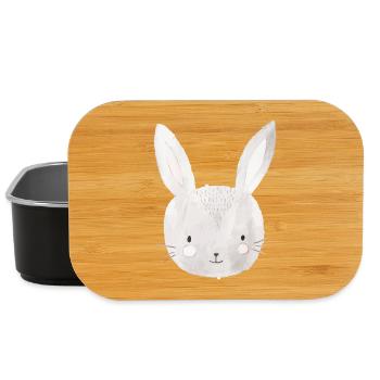 Lapin Lapin de Pâques - Boîte à goûter - noir - Devant