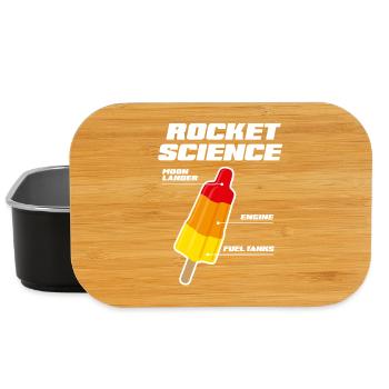Rocket science popsicle science de fusée - Boîte à goûter - noir - Devant