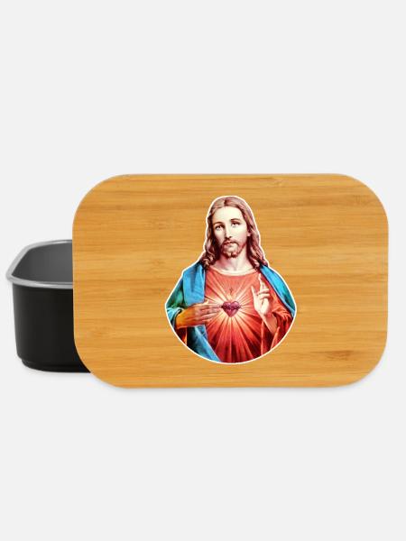 Jesus Christus | Jesus Christ | Weihnachten Xmas - Lunch Box - Schwarz