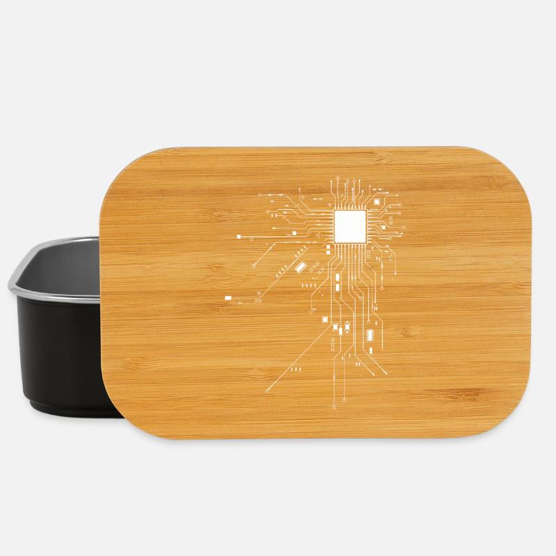 Hackers cybercrime - Lunch Box - black