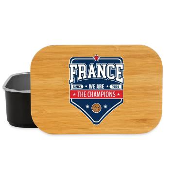 Französischer Fußballmeister | Neuer Emblem-Stil - Lunch Box - Schwarz - Vorne
