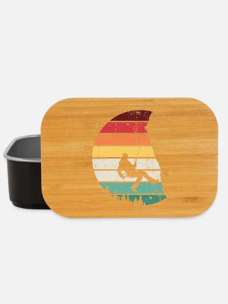 Rainbow Horizon Swing Silhouette - Lunch Box - Schwarz