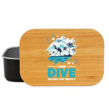 Scuba Diving Sport Diving Design - Lunch Box - black - Front