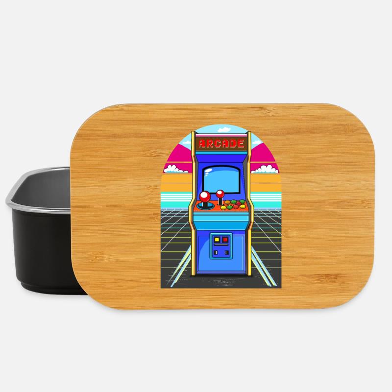 Arcade - Lunch Box - Schwarz