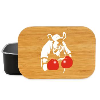 Box-Nashorn - Lunch Box - Schwarz - Vorne