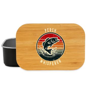 Barsch Flüsterer Design - Lunch Box - Schwarz - Vorne