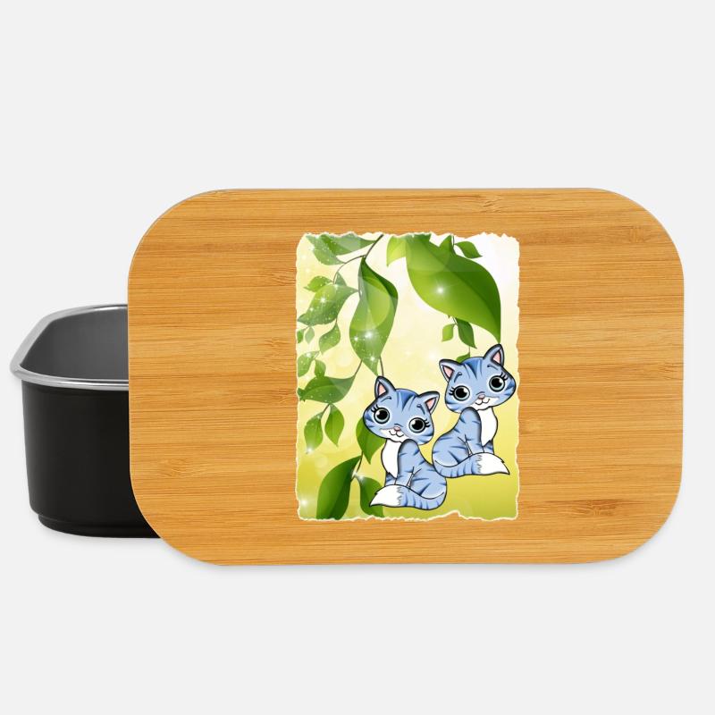 Katzenbeeren - Lunch Box - Schwarz