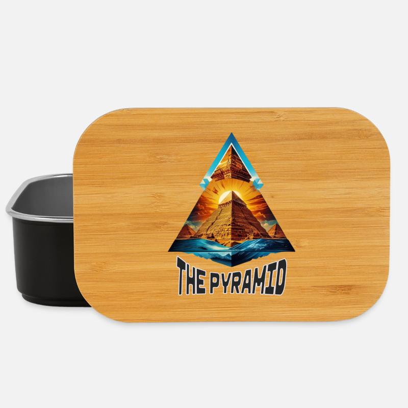 The pyramid - Lunch Box - black