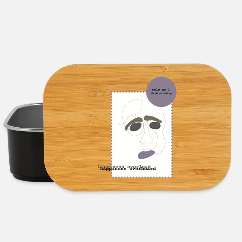 talk about feelings 1 - Lunch Box - Schwarz