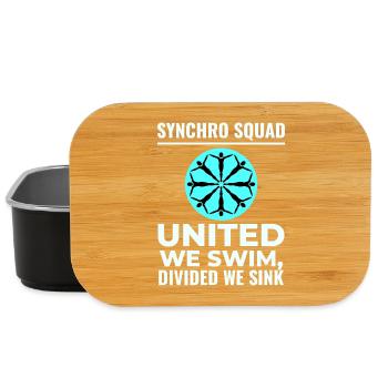 Vereint schwimmen wir geteilt wir versinken Synchro Squad - Lunch Box - Schwarz - Vorne