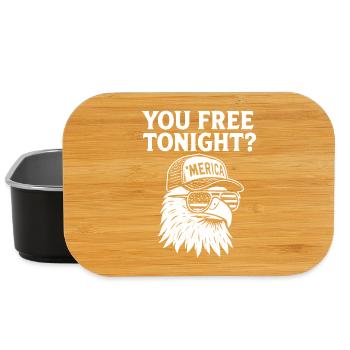 You're free tonight, Eagle, July 4 - Lunch Box - black - Front
