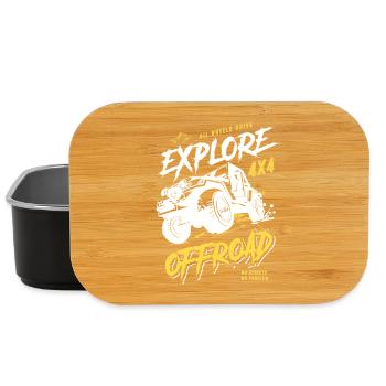 Adventure Offroad Off-Road Vehicle 4x4 - Lunch Box - black - Front