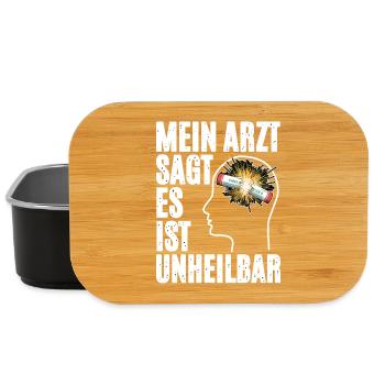 Pyrotechnics in the Head - Lunch Box - black - Front