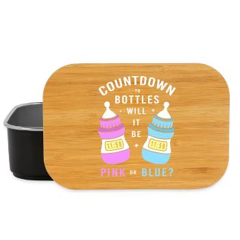 Gender Reveal Neues Jahr - Lunch Box - Schwarz - Vorne