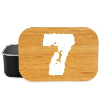 7 Nummer sieben - Lunch Box - Schwarz - Vorne