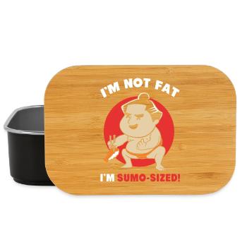 sumo - Lunch Box - black - Front
