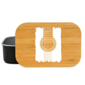 Gitarrenposter Graffiti-Stil - Lunch Box - Schwarz - Vorne