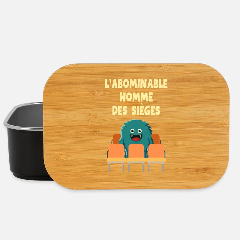 L' Abominable Homme des Sièges - Boîte à goûter - noir